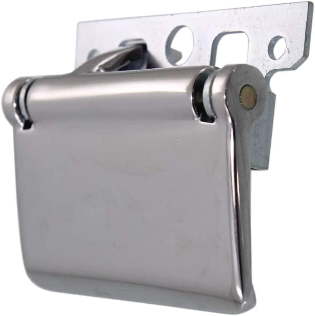 for Ford E-250 Econoline Interior Door Handle Rear, Driver Side - Side Hinged Door Chrome (1988-2002) | Trim: Custom/Xl