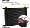 15 Row Oil Cooler Kit Bundle with 340Mm Oil Cooler Mounting Bracket Kit