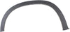 Front, Driver and Passenger Side Fender Trim Set of 2 Compatible with 2007-2013 BMW X5 Wheel Arch, Black, Plastic, W/ 18/19 In. Wheels