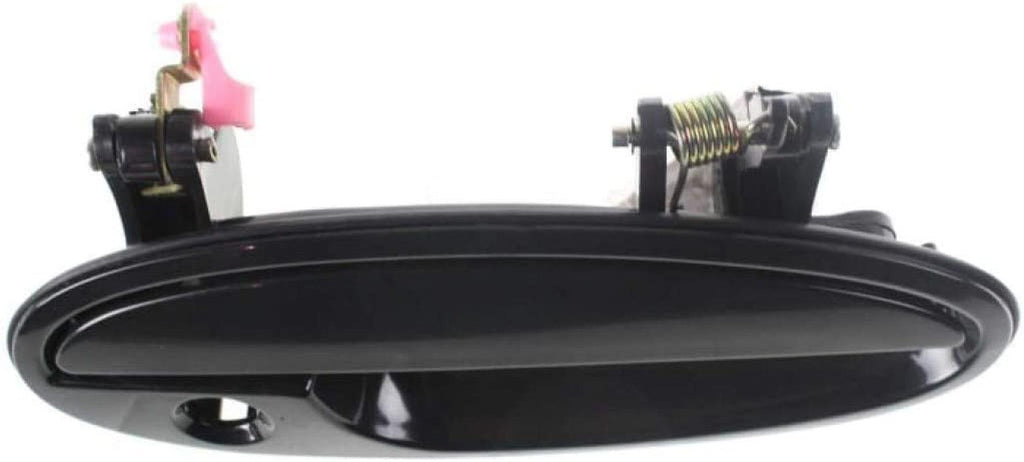 for Chevy Impala Exterior Door Handle Front Passenger Side Smooth Black 2000-2005 | with Key Hole | Trim:All Submodels | GM1311133 | 10435890