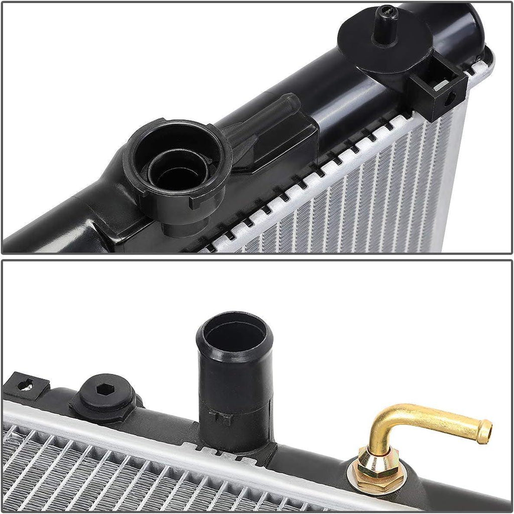 OEM-RA-2454 OE Style Aluminum Core Radiator DPI 2454 Compatible with 01-07 Highlander AT/MT, 28-11/16" W X 17-5/8" H X 1" D, 1-5/16" Inlet, 1-5/16" Outlet