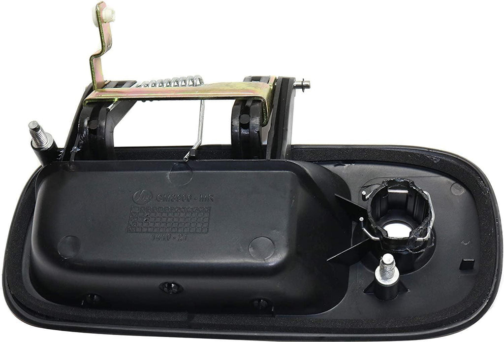 Rear, Passenger Side Exterior Door Handle Compatible with 2014-2020 Chevrolet Silverado 1500, Chevrolet Express 4500, Fits 2010-2014 Chevrolet Express 1500