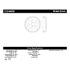 Centric Brake Drum for 09-19 Corolla 123.44050