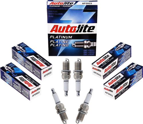 Autolite Platinum AP3923 Automotive Replacement Spark Plugs (4 Pack)