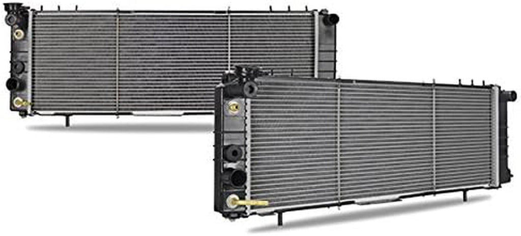 R1193-AT Plastic End-Tank Radiator Compatible with Jeep Cherokee 1991-2001 Silver