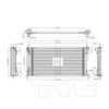 2819 Radiator Assembly for 04-08 Ford Lincoln F-150 Mark LT
