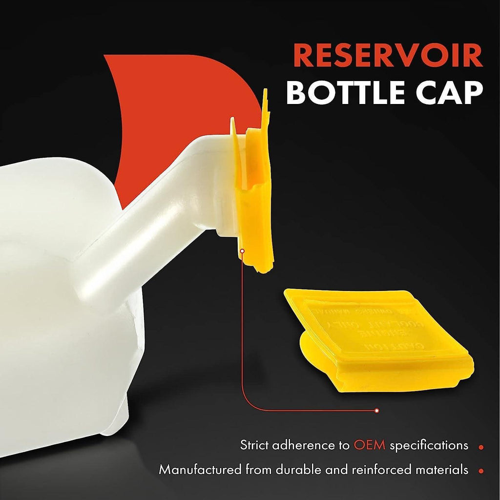A-Premium Engine Coolant Overflow Recovery Reservoir Tank [With Cap] Compatible with Lexus ES350 2007-2012 [3.5L] & Toyota Camry 2007-2011 [3.5L 2.4L 2.5L], Replace # 164700P020, 16470AA010
