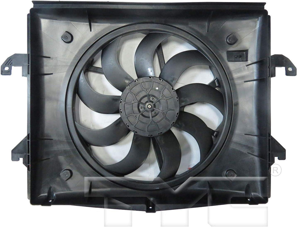 624040 Cooling Fan Assembly Compatible with 2013-2020 Ram Ram Pickup