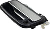 Metal outside Exterior Door Handle Chrome & Black LH Driver Side for 95-04 Toyota Tacoma Pickup Truck