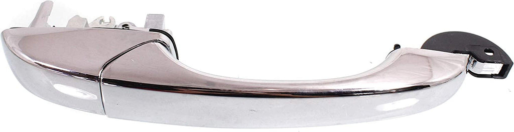 Rear Exterior Door Handle Set of 2 Compatible with 2008-2016 Chrysler Town & Country, Fits 2008-2019 Dodge Grand Caravan Chrome Side Sliding Door Driver and Passenger Side