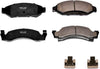 17-375, Z17 Front Ceramic Brake Pads with Hardware