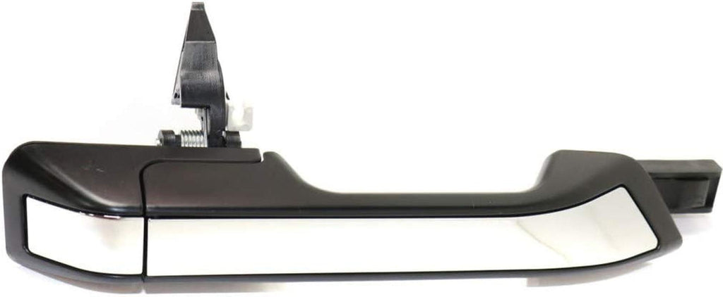 For Honda Odyssey Exterior Door Handle Rear, Passenger Side Silver Handle (2011-2017) | Trim:All Submodels