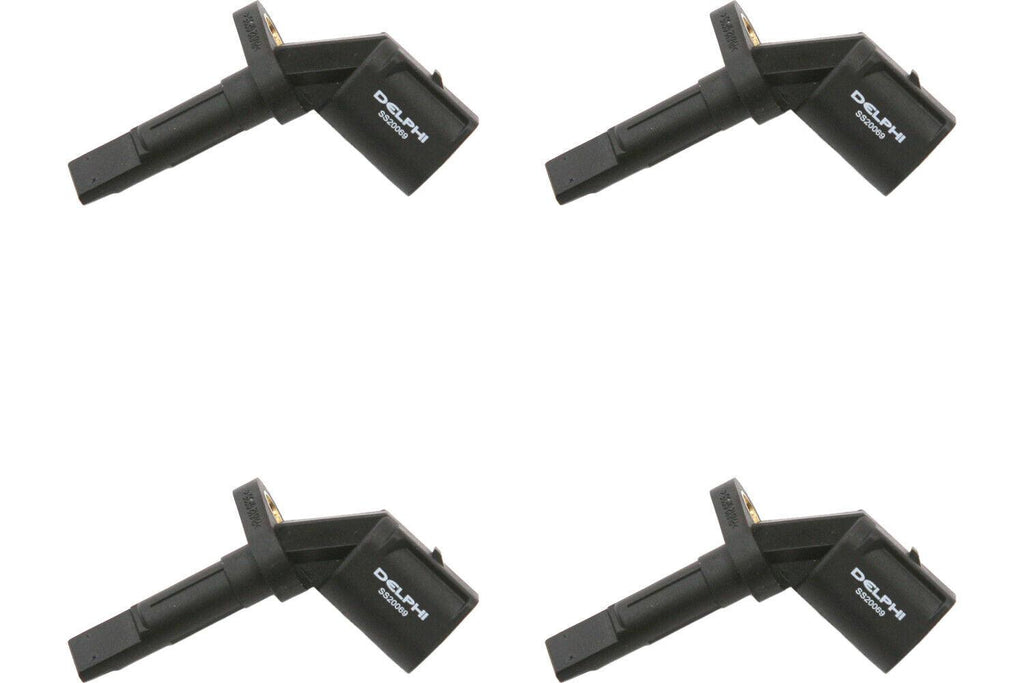 Front & Rear SET Delphi ABS Wheel Speed Sensor for 2006-2018 Audi A6 (57891)