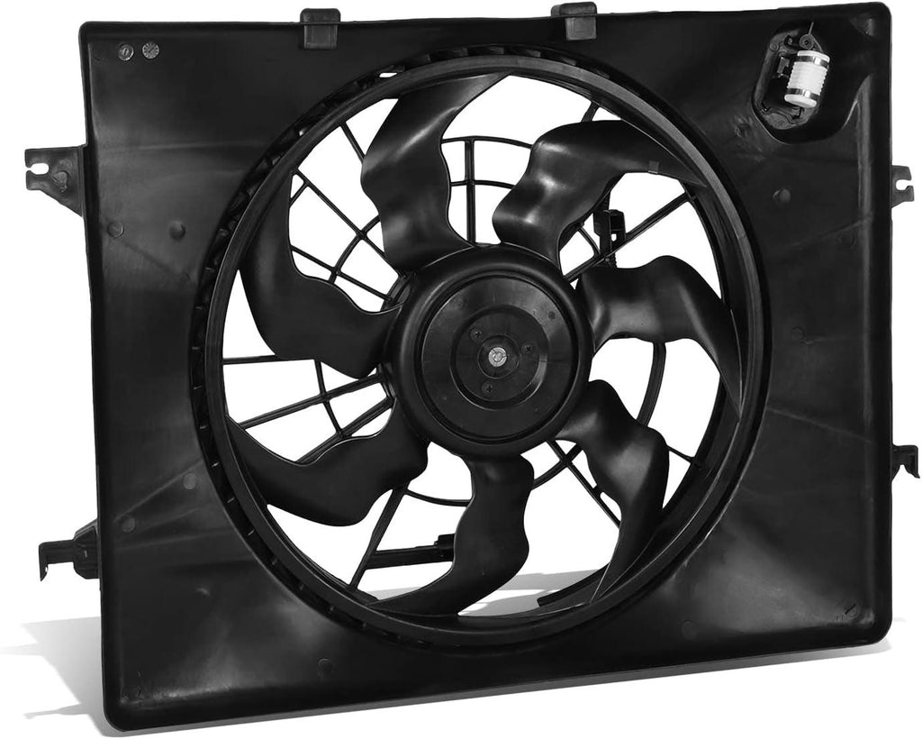 OEM-RF-1158 Factory Style Radiator Cooling Fan Assembly Compatible with 11-13 Sonata/Optima 2.4L