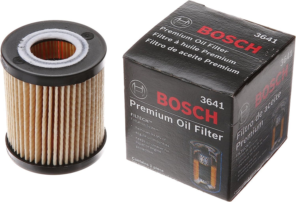 3641 Premium Oil Filter with FILTECH Filtration Technology - Compatible with Select Ford Escape, Fusion, Mazda CX-7, Tribute, 3, 5, 6, Mercury Mariner, Milan