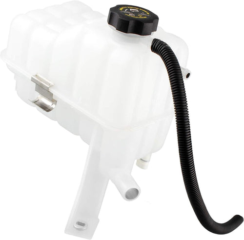 BOXI Coolant Reservoir Bottle Tank with Cap & Sensor for Cadillac Escalade/ Chevy Avalanche/ Chevy Pickup/ Silverado/ Suburban/ Tahoe/ GMC Sierra/ Yukon/ Yukon XL 15808716 / 15075118