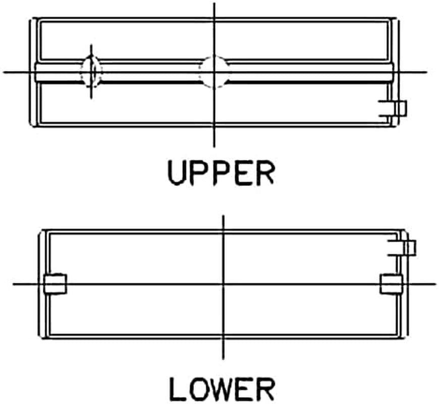 Chevy V8 4.8/5.3/5.7/6.0L Race Series Standard Size Main Bearing Set