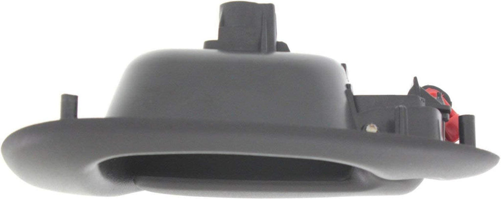 Interior Door Handle Set Compatible with 1998-2004 Dodge Intrepid Rear, Driver and Passenger Side Textured Black Sedan