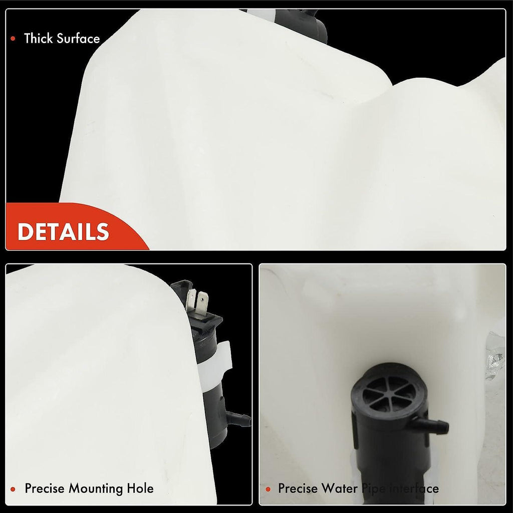 A-Premium Engine Coolant Overflow Recovery Reservoir Tank Compatible with Peterbilt 357 1993-2007, 375 1993-1996, 377 1993-2001, 379 1991-2007, Replace # 60354041