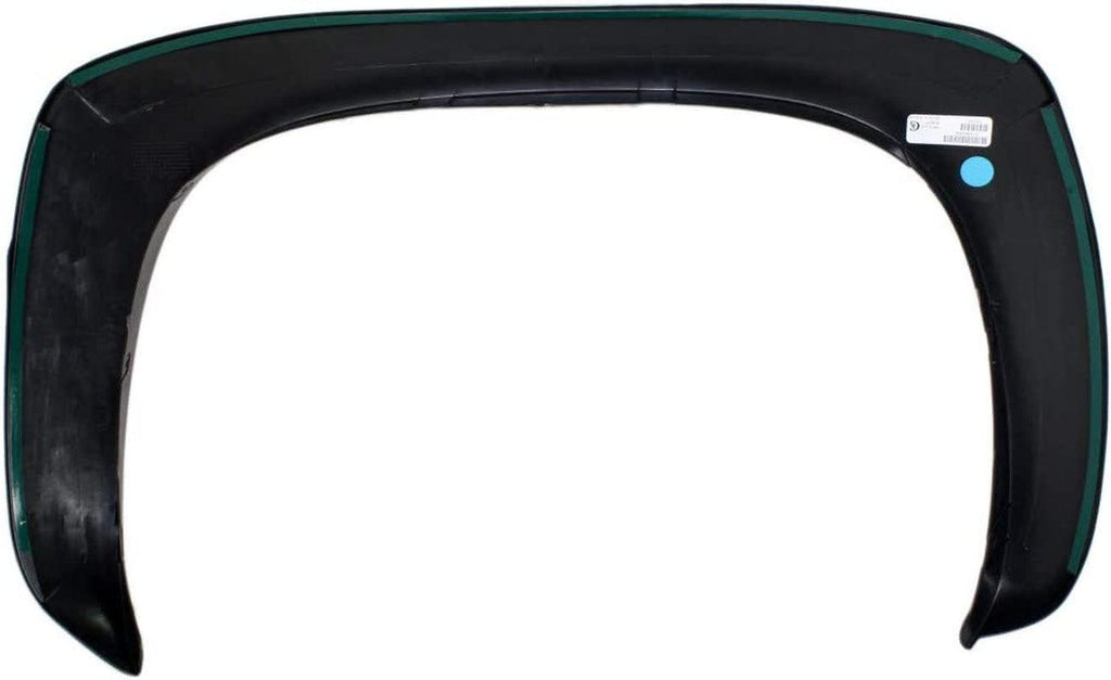 For GMC Sierra 1500/2500 / 3500 Fender Trim 1999 00 01 02 03 2004 Driver Side | Rear | Textured Black | Plastic Material | Wheel Opening Molding | GM1768102 | 15750001