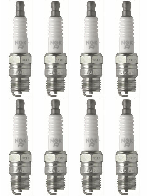 8 Plugs of NGK Standard Series Spark Plugs BR6FS/4323