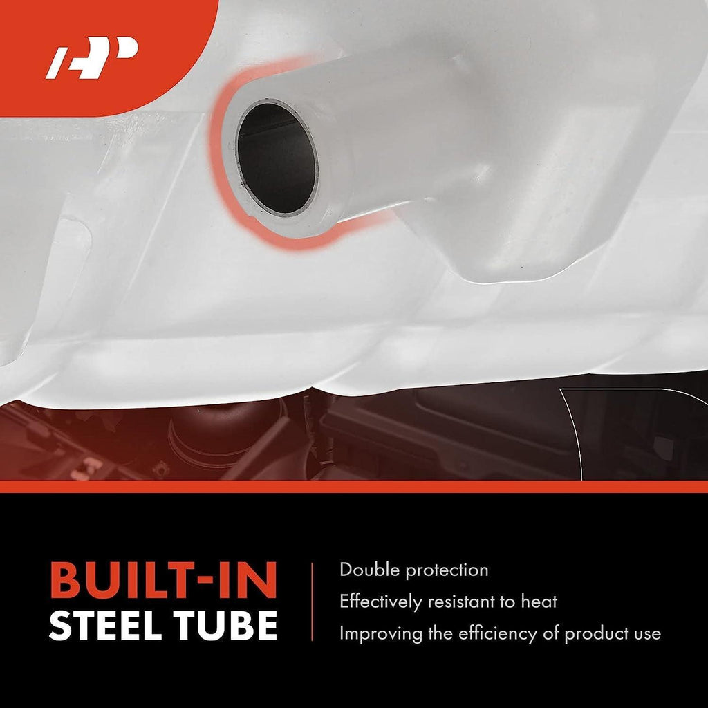 A-Premium Engine Heavy Duty Pressurized Coolant Recovery Reservoir [With Cap] Compatible with Freightliner Century Class 2001-2007 Columbia 2001-2007, Replace# 05-23045-000, 05-23045-001