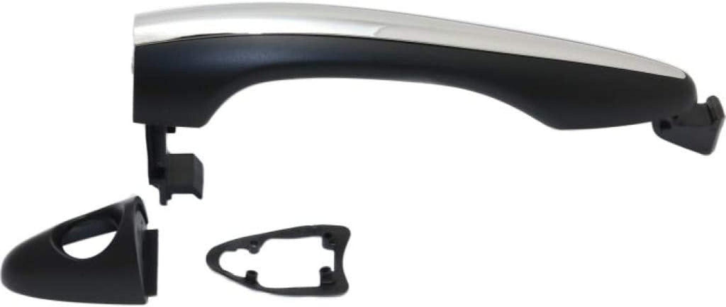 for Kia Optima Exterior Door Handle Front, Driver Side Primed (2012-2015) | with Key Hole| Trim:All Submodels