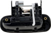 Dorman 77431 Rear Passenger Side Exterior Door Handle Compatible with Select Toyota Models, Smooth Black