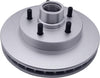 56258FZN Rust Prevention Technology Coated Rotor Brake Rotor and Hub, 1 Pack