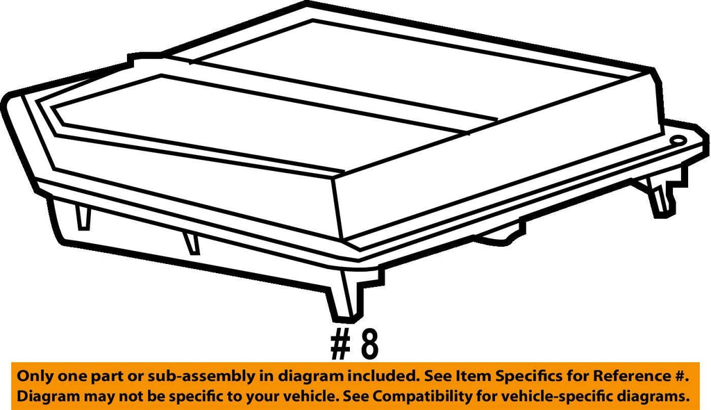 Genuine 17220-5A2-A00 Air Cleaner Element Assembly