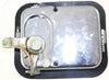 Compatible with Jeep Wrangler YJ Exterior Door Handle 1987-1995 Passenger Side | Front | Chrome | Trim: All Submodels | CH1310167 | J5758173-PFM