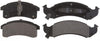 PGD505M Professional Grade Semi-Metallic Disc Brake Pad Set