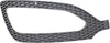 Front Fog Lamp Molding Compatible with 2013-2016 Hyundai Santa Fe Sport Set of 2 Passenger and Driver Side Primed - CAPA