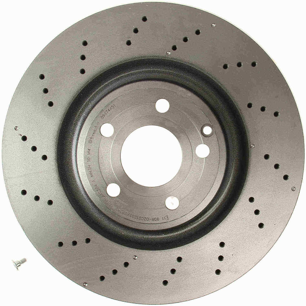 Brembo Front Disc Brake Rotor for Mercedes-Benz (09.B744.51)