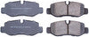 16-1893 Rear Z16 Evolution Clean Ride Ceramic Brake Pads