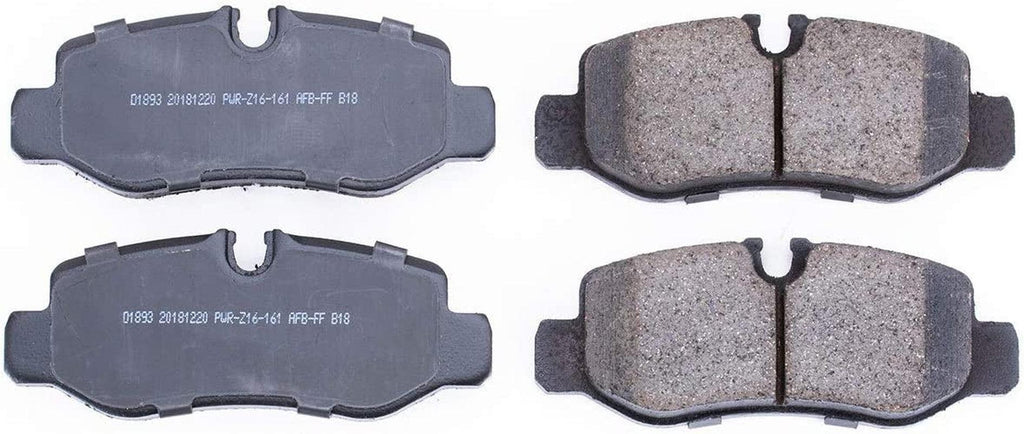 16-1893 Rear Z16 Evolution Clean Ride Ceramic Brake Pads