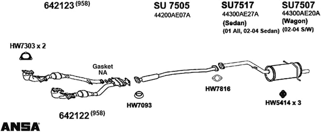 AP Exhaust 642123 Catalytic Converter