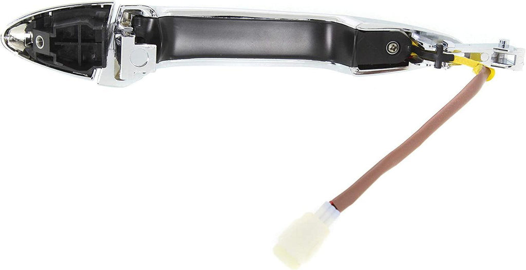 Front Exterior Door Handle Compatible with Lexus IS250/IS350 2006-2015 / LS460 2007-2015 RH outside Chrome with Sensor Plastic