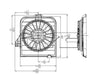 Engine Cooling Fan for Town & Country, Voyager, Caravan+More 600390T