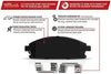 K6496 Front Z23 Carbon Fiber Brake Pads with Drilled & Slotted Brake Rotors Kit