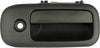 for GMC Savana 4500 2009 Exterior Door Handle | Textured Black | Plastic | Replacement for 10359093, 25866266