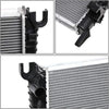 OEM-RA-2479 Aluminum Radiator Compatible with 02-04 Dodge Ram Truck 3.7/4.7/5.7, 24-1/8" W X 18-7/8" H X 1-1/4" D,1-1/2" Inlet / 1-3/4" Outlet
