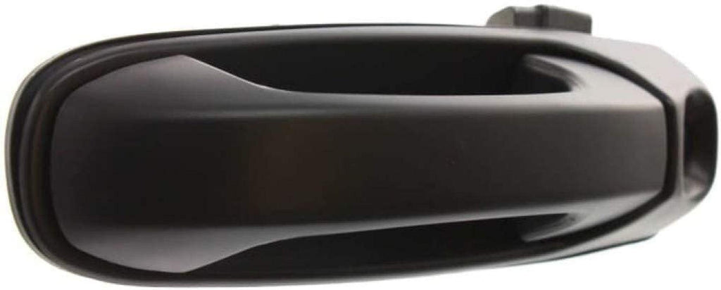 For Jeep Liberty Exterior Door Handle Front, Driver Side Smooth Black (2002-2007) | with Key Hole | Trim:All Submodels | CH1310116 | 5GG27DX8AA