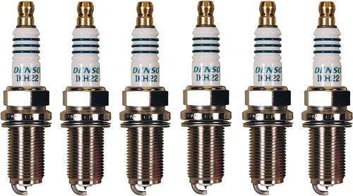 Denso Set of 6 Iridium Power Spark Plugs Gap 0.032 for Porsche 911 Boxster H6 V6