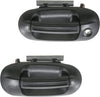 Door Handles Exterior Textured Black Front Pair Set Compatible with Expedition Navigator