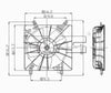 TYC Engine Cooling Fan Assembly for 02-06 Acura RSX 600600