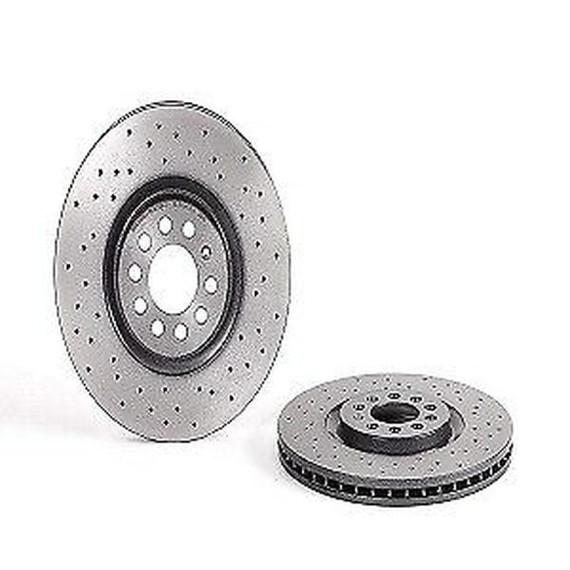 Brembo Front Disc Brake Rotor for TT, TT Quattro, Jetta, Golf (09.7880.1X)