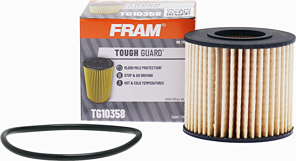 Tough Guard TG10358-1, 15K Mile Change Interval Full-Flow Cartridge Oil Filter