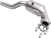 Magnaflow Direct-Fit Catalytic Converter California Grade CARB Compliant 444066 - Stainless Steel 2.25In Main Piping, 30In Overall Length, Pre-Converter & Midbed O2 Sensor - CA Legal Replacement