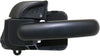 for Ford Explorer Interior Door Handle Rear, Driver Side Textured Black (2002-2005) | with Door Lock Button| Trim:All Submodels
